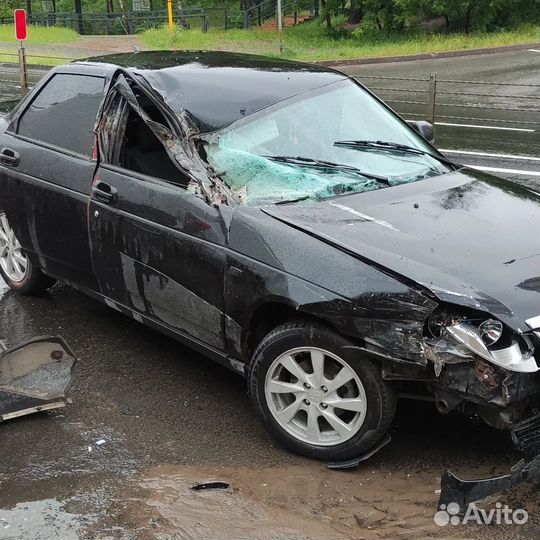 LADA Priora 1.6 МТ, 2009, битый, 210 000 км