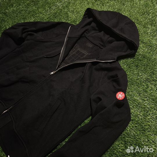 Зип худи cav empt базовое, черное