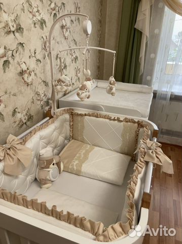 Бортики на кроватку