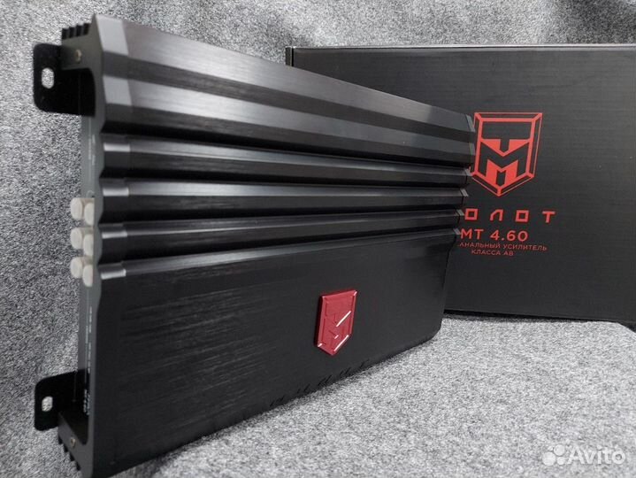 Усилитель 4-канальный урал молот мт 4.60 ural