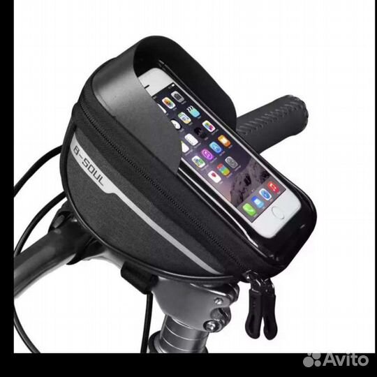 Сумка держатель для телефона на руль
