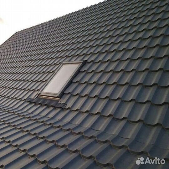 Вальмовая металлочерепица
