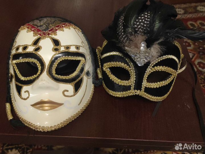 Маска Новогодняя карнавальная