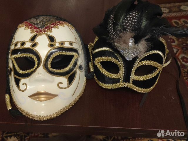 Маска Новогодняя карнавальная