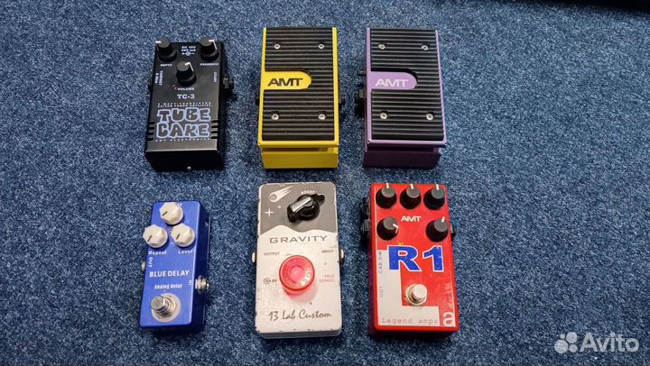 Гитарные педали AMT и др