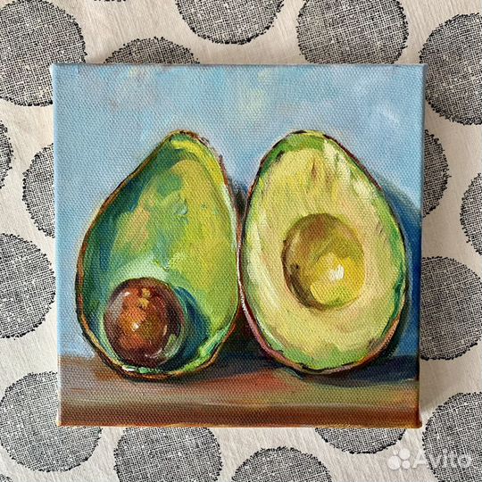 Картина маслом Авокадо