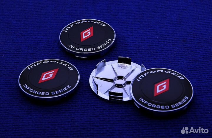 Комплект колпачков inforged 62,63,65,66,68,74 мм