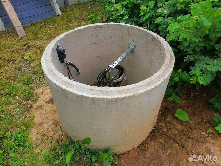 Септик из бетонный колец