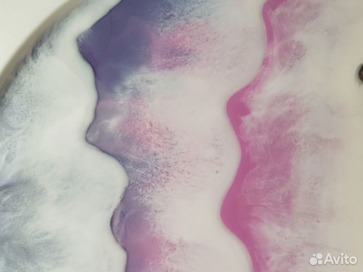 Тарелочка из эпоксидной смолы