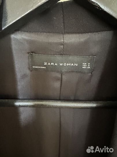 Пиджак блейзер zara смокинг женский