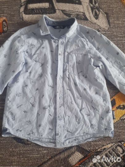 Рубашка и штаны 122 для школы