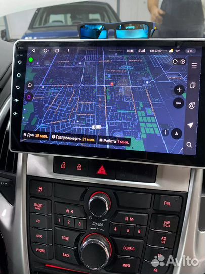 Магнитола Opel Astra J 2009 - 2017 / Buick Excelle