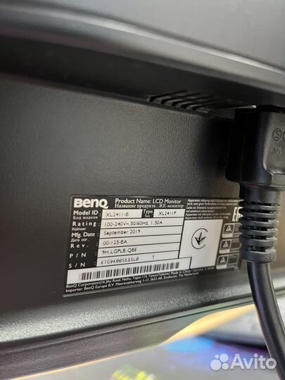 Монитор Benq XL2411-b 144HZ