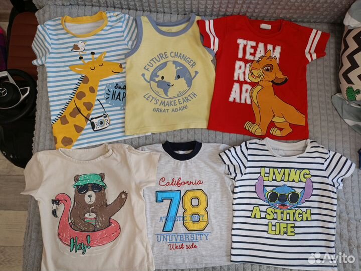Вещи пакетом на мальчика 80