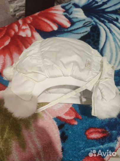 Шапка зимняя для девочки р-р 42