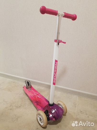 Самокат детский трехколесный бу