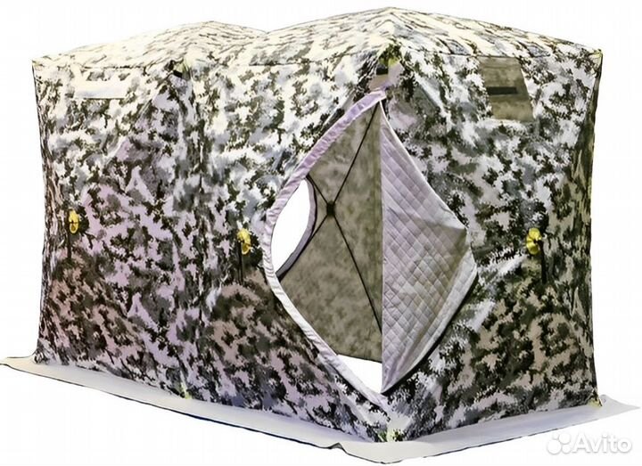 Палатка куб трехслойная улов-4001