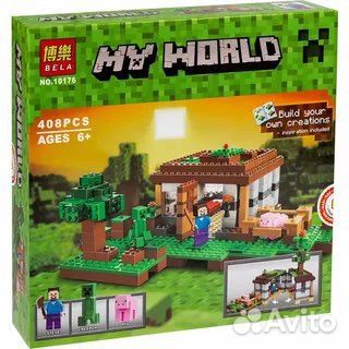 Лего Первая ночь майнкрафт Bela 10176