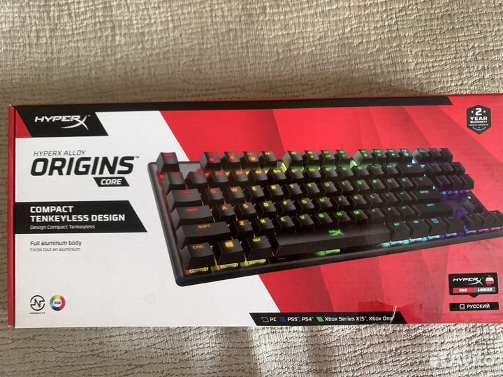 Клавиатура механическа HyperX allow origins core