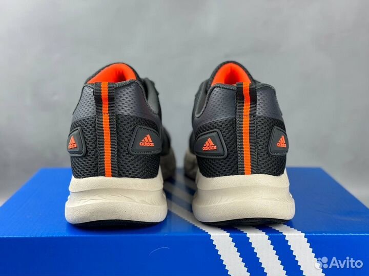 Кроссовки Adidas Eva темно-серые