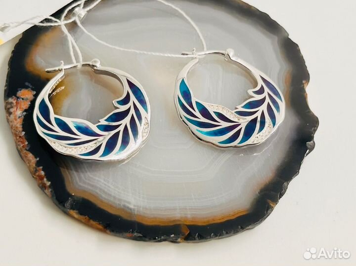 Серебряные серьги