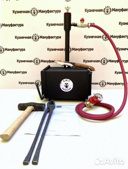 Горн кузнечный газовый с 1 дверцей гэп-01