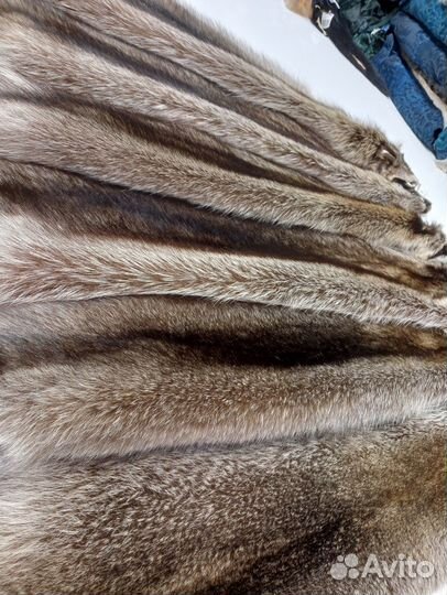 Енот-полоскун натуральный мех