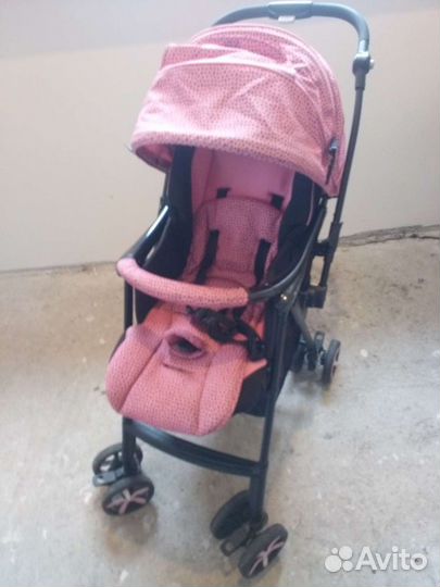 Коляска прогулочная Jetem Graphite (розовый)