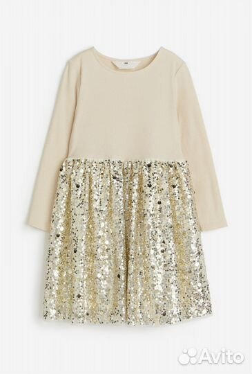 Платье H&M на девочку 4-6лет (110-116) новое
