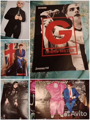 Плакаты постеры mcr, bvb и другие музыканты