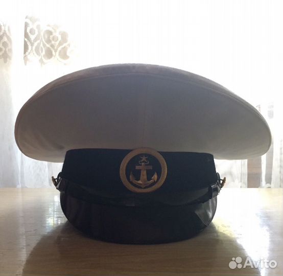 Фуражка курсантская морская,размер 57