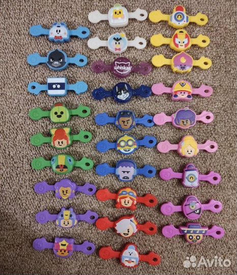 Бравлы Пятерочка набор 28шт без Пятерочки