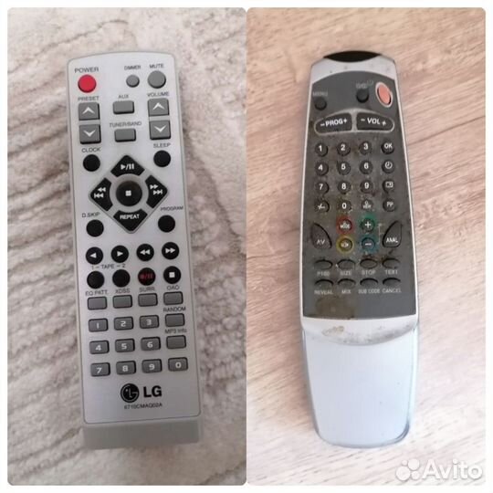 Пульты от телевизора