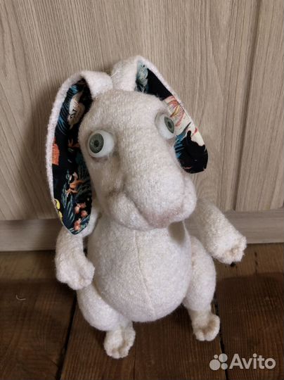 Заяц игрушка ручная работа