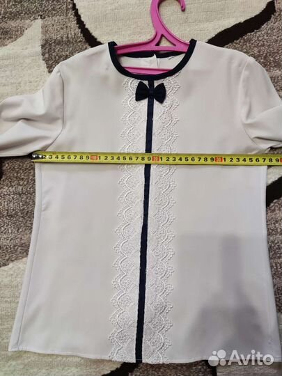 Школьная блузка 134 140
