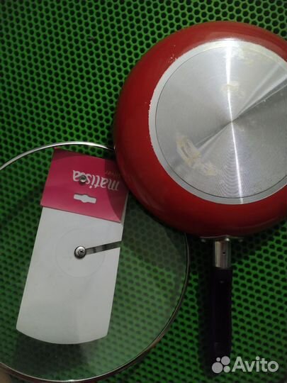 Сковорода matissa, с крышкой 28см