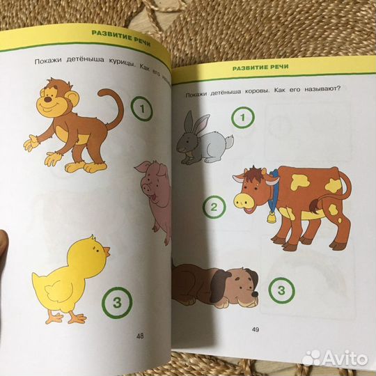 Развивающие тесты для детей 2-3лет