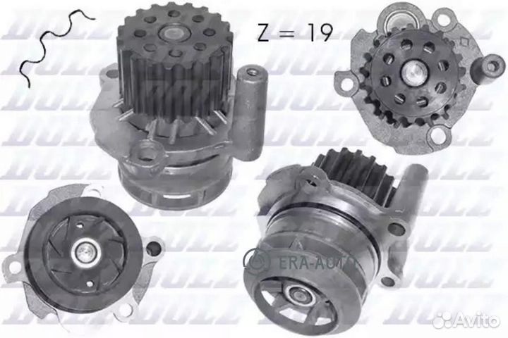 Dolz A251 Помпа audi/vw/skoda/seat 1.9 tdi