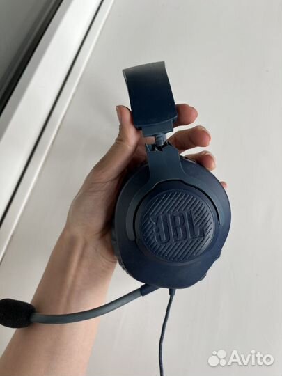 Накладные наушники JBL quantum 100 с микрофоном