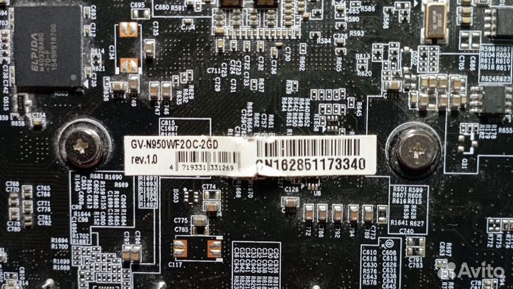 Видеокарта Gigabyte GTX 950 2Gb WindForce Тайвань