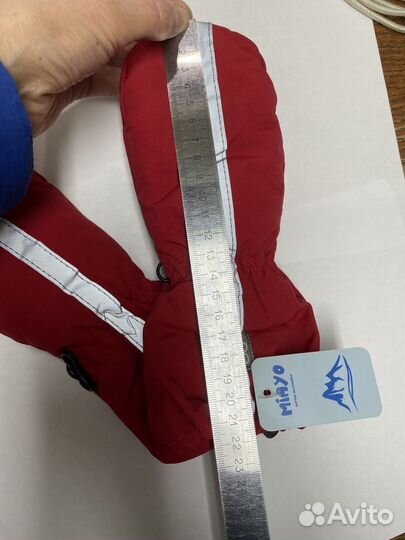 Новые детские зимние варежки- краги, 2-4 года