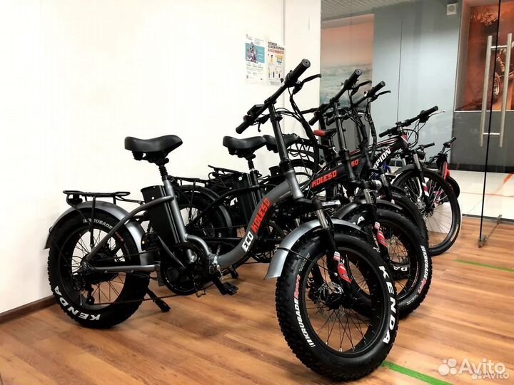 Складной электровелосипед 1000Вт 48В21ач