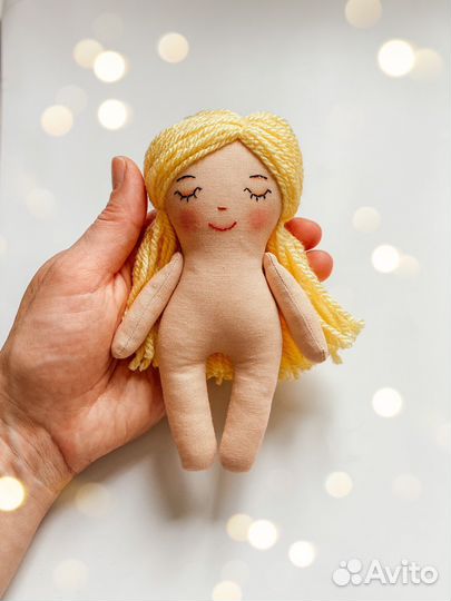 Кукла текстильная для девочки