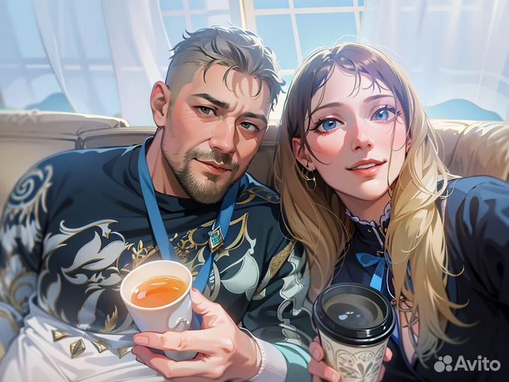 Обработка фото в стиле аниме