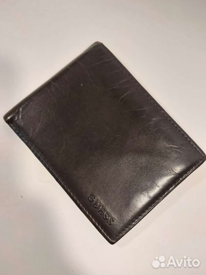 Бумажник мужской кожаный