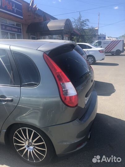 Спойлер Калина Спорт 1 заводской пена / пластик