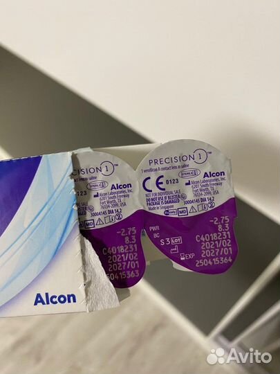 Линзы контактные однодневные