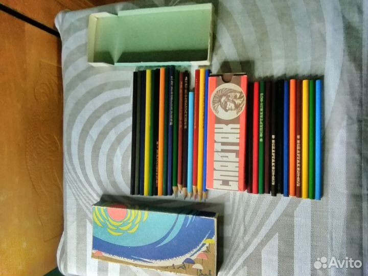 Набор цветных карандашей СССР
