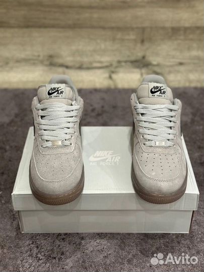 Nike Air Force 1 Reigning Champ Light Grey Светло