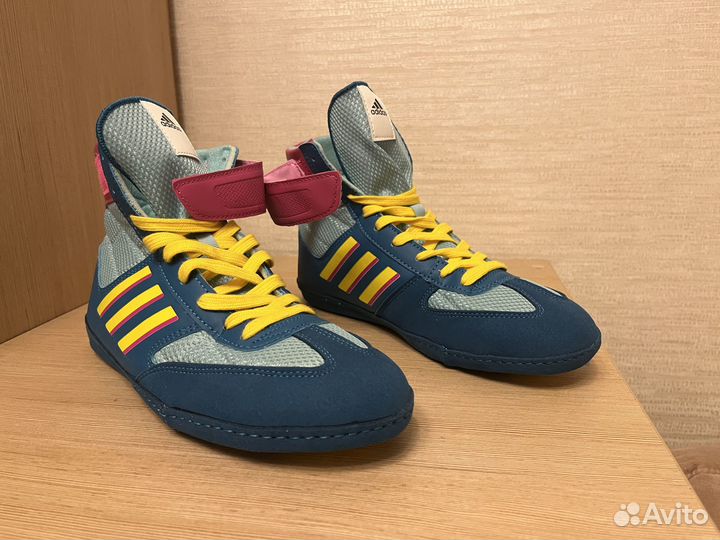 Борцовки adidas combat speed 5(попугайчики)